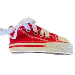 3" Sneaker Key Chain - Mini Red Athletic Shoe VGUC Missing Keyring EUC